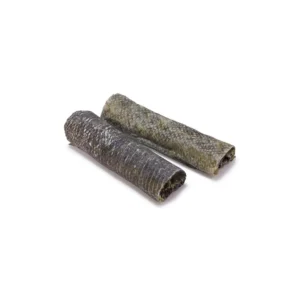 Rollitos de piel de bacalao